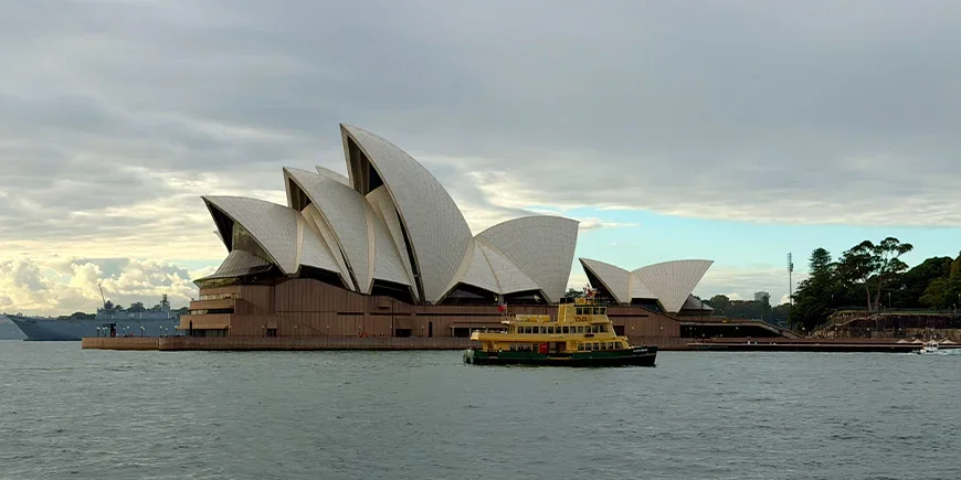 Het prachtige Opera House in de haven van Sydney