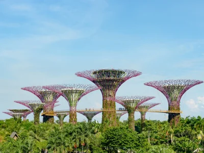 Gardens by the Bay in Singapore