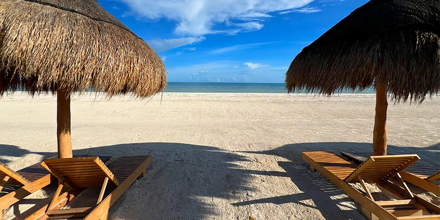 Strand op Isla Holbox