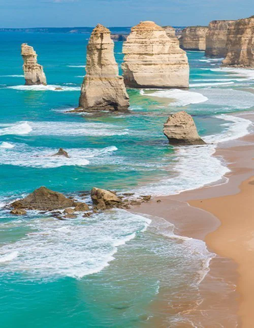 De Twaalf Apostelen langs de Great Ocean Road in Australië