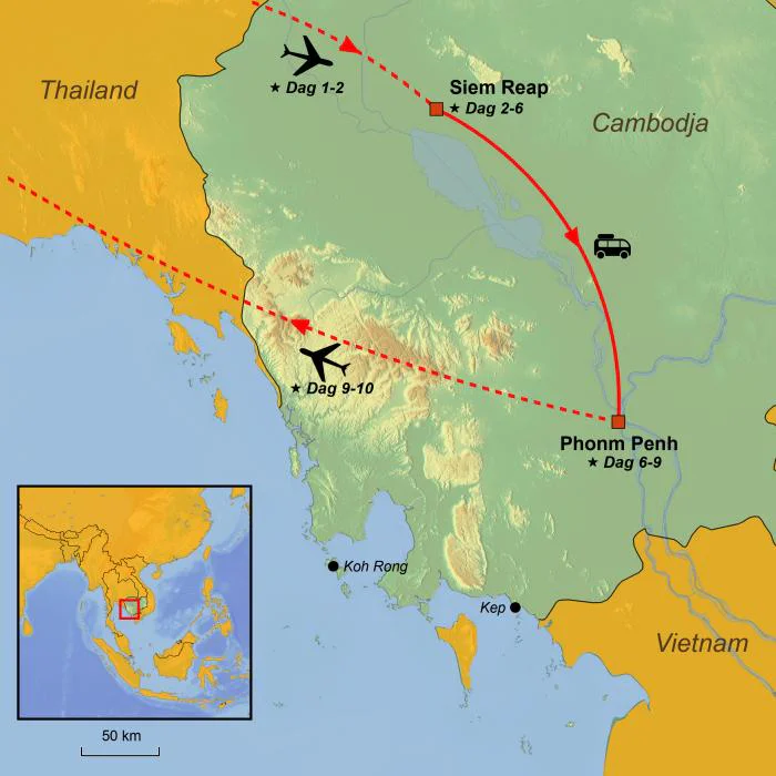 Routekaart bekijken