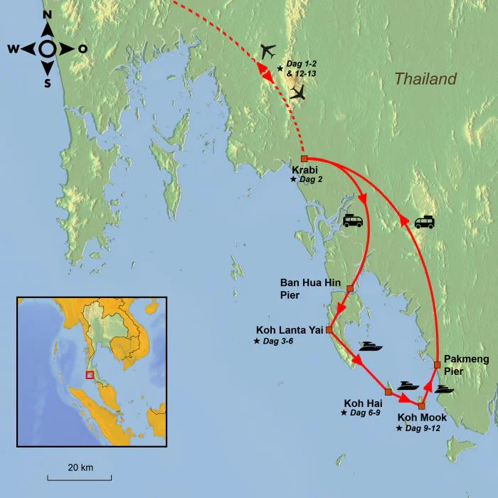 Routekaart bekijken