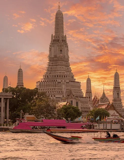 Het mooiste uitzichtpunt: Wat Arun in Bangkok, Thailand