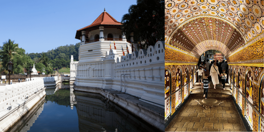 grottetempel in kandy sri lanka