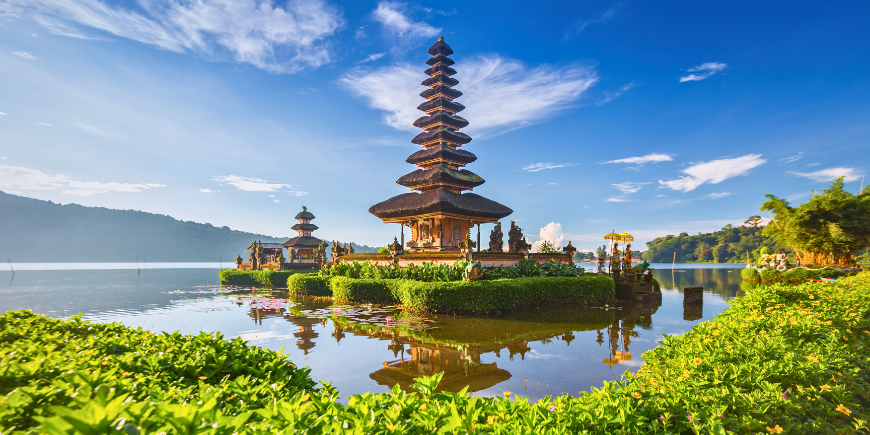 Ulun Danu Bratan Tempel, eiland Bali