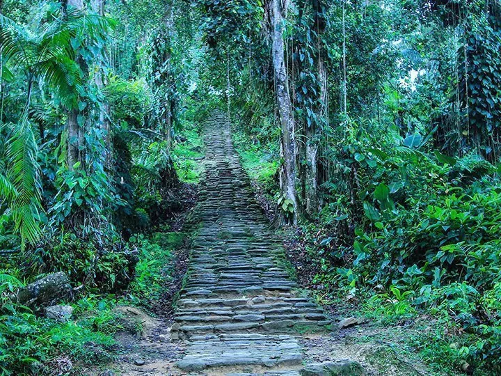 Trekking naar de Lost City