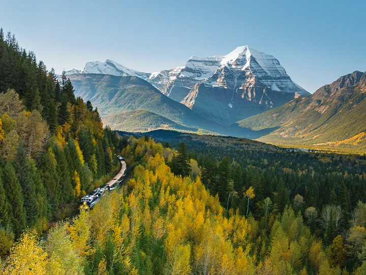 De Canadese Rockies per trein