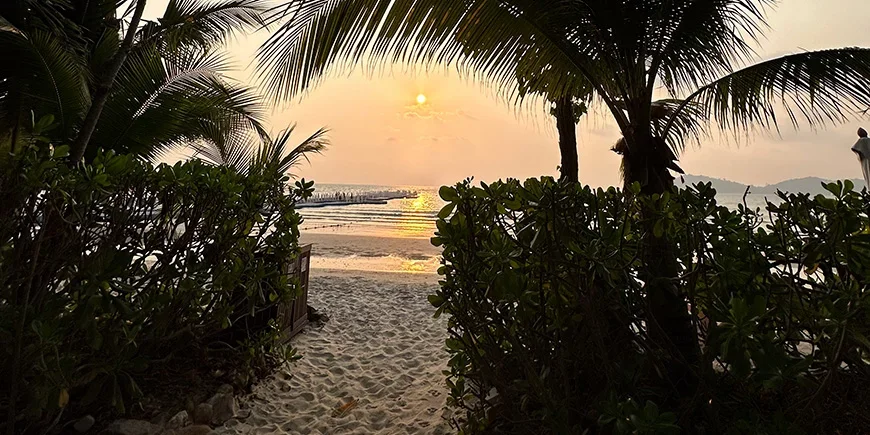 Zonsondergang op het prachtige Koh Samet