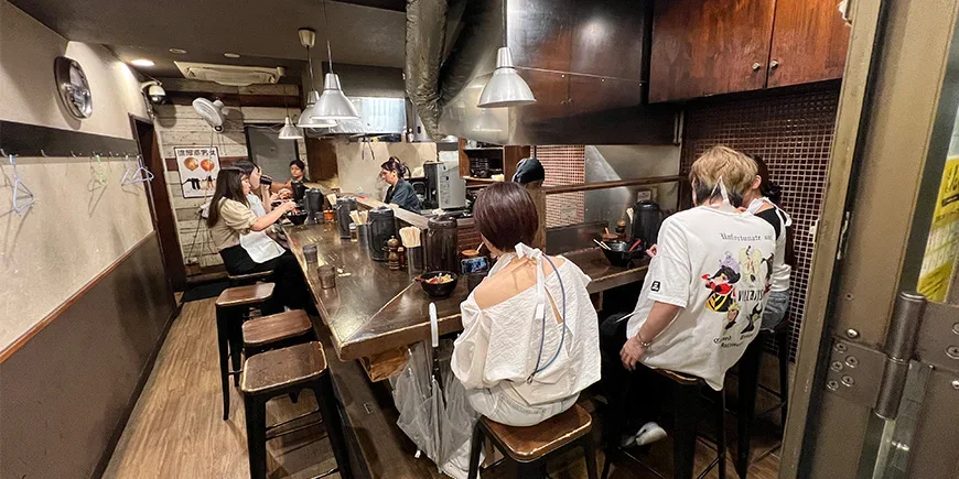 Klein Japans restaurant