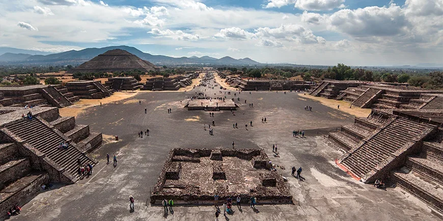 Tenochtitlán in Mexico-Stad, Mexico