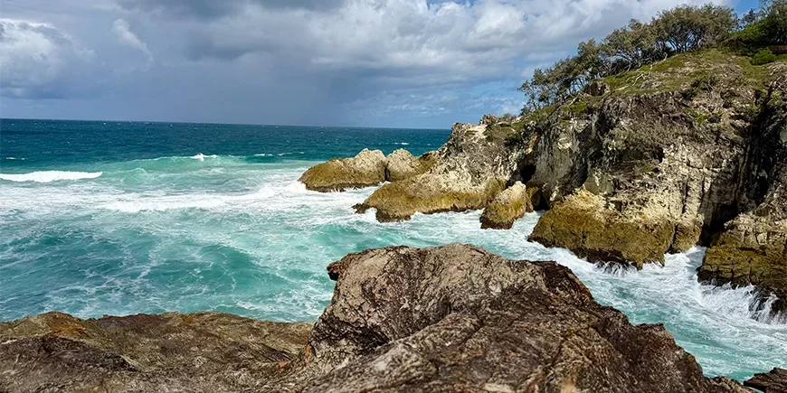 Het mooiste uitzicht op North Stradbroke Island
