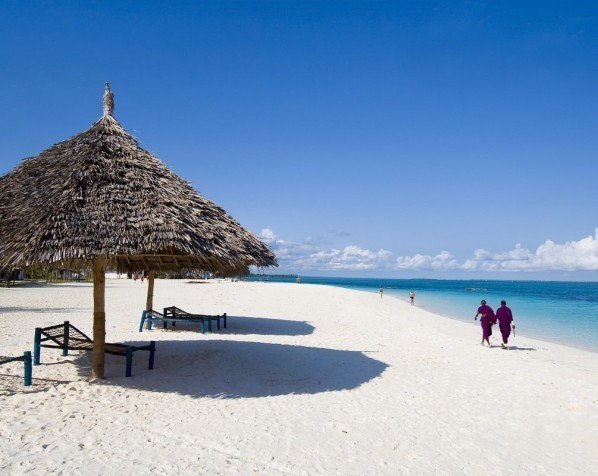 Strand van Zanzibar