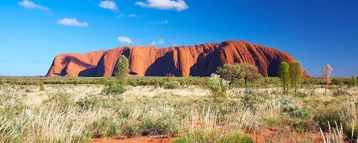 Uluru in Australië