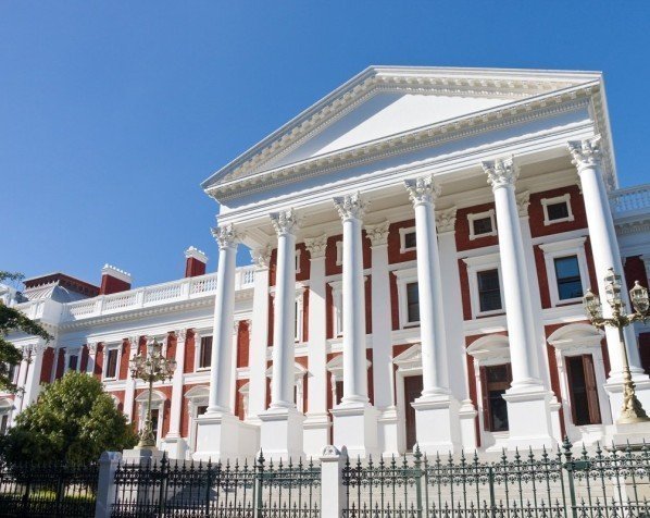 Parlementsgebouw in Kaapstad
